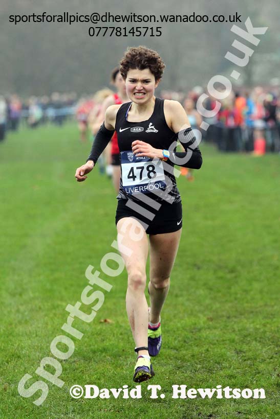 Women's under-17s and under-20s European Cross Country Trials, Sefton Park, Liverpool. Photo: David T. Hewitson/Sports for All Pics
